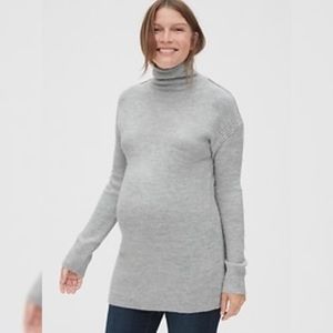 GAP Maternity Turtleneck Tunic Sweater